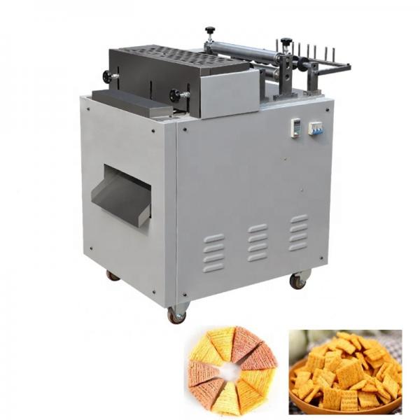 Triangle chip crispy fried rice snacks making machine