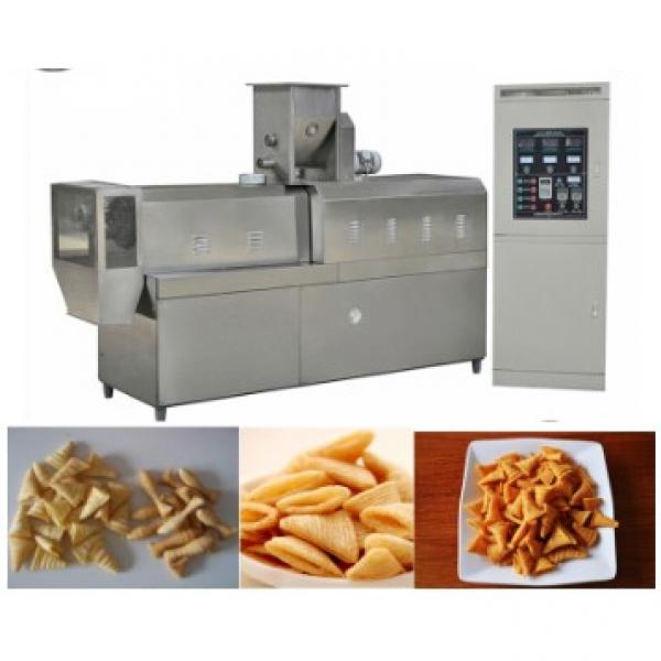 Double Screw Extruded fried Crispy chips bugles making machine