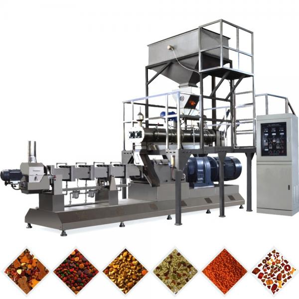 Pet Food Extruder Machine Puffing Snack / Dog Food Processing Plant