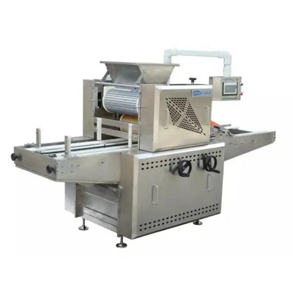 Automatic PLC Cookie Depositor Machine Industrial Biscuit Snack Machine Complete Bakery Equipment Line Biscuit Making