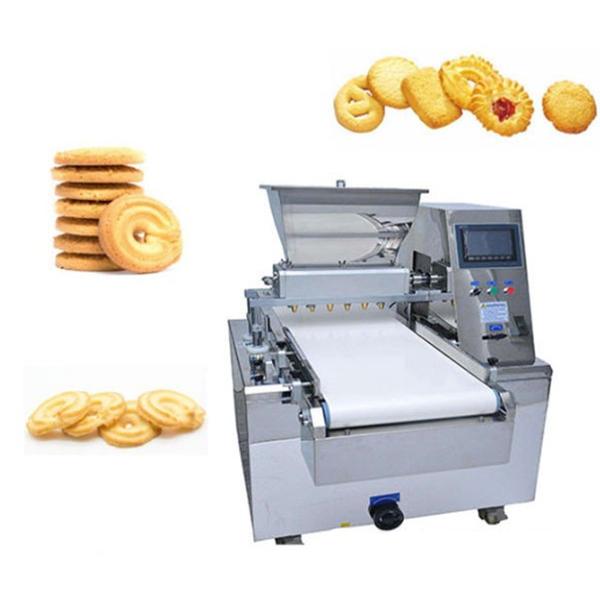 Automatic Cookies Biscuit Making Machine PLC Macaron Making Production Line For Sale